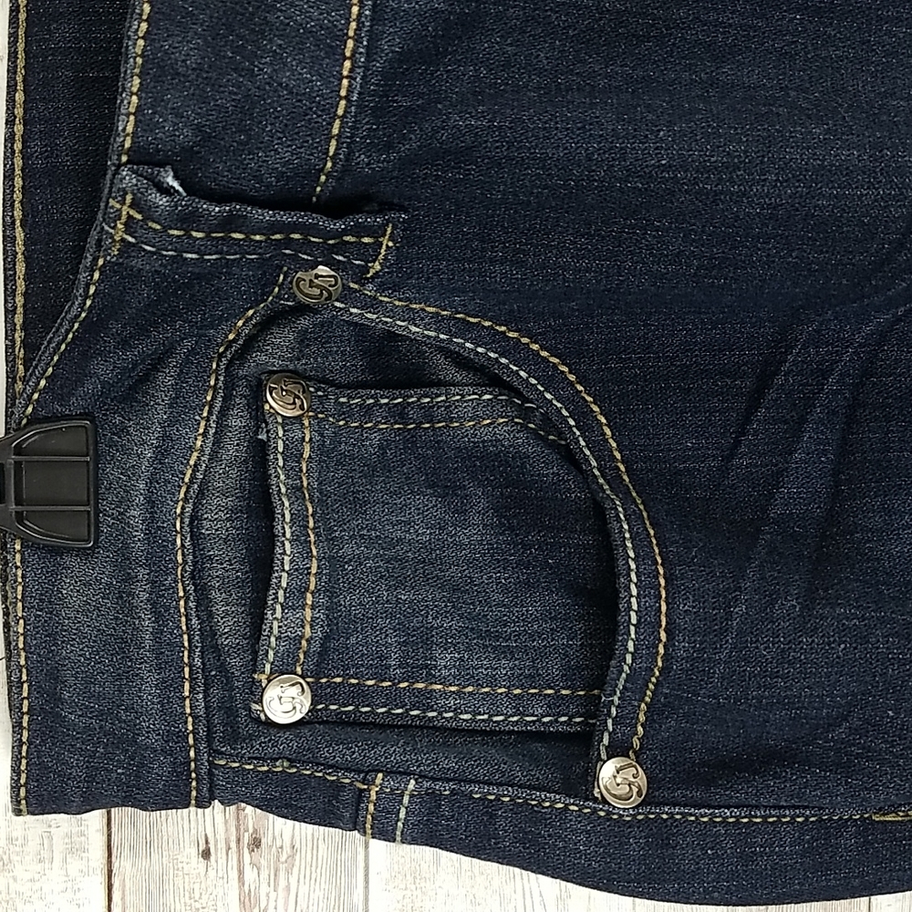 Garty, 0211, Blue Jeans, with embellishments on back pockets, Sz 20 - Picture 5 of 12